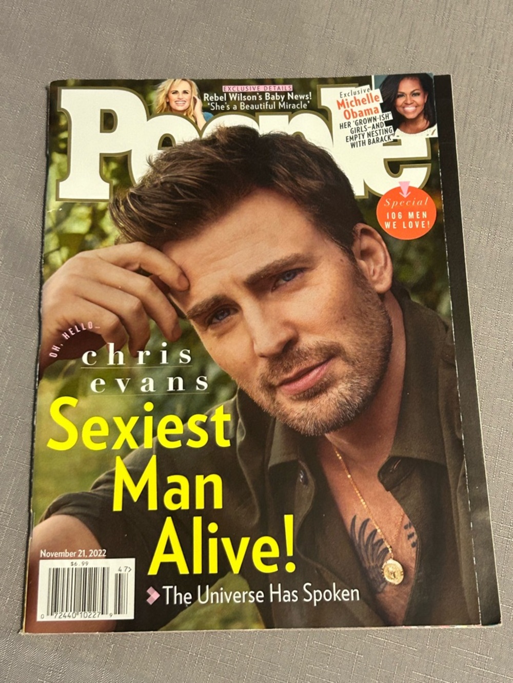People Magazine Chris Evans Cover
